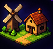 Economy Puzzle scene